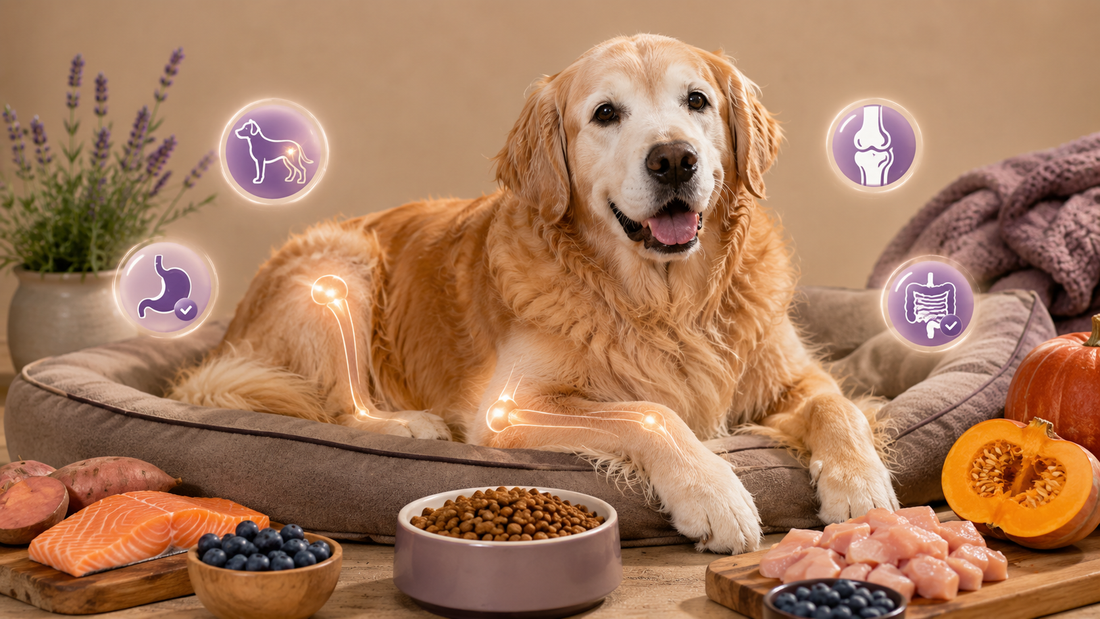 Yaşlı Köpekler İçin Mama Seçimi: Eklem ve Sindirim Dostu Alternatifler