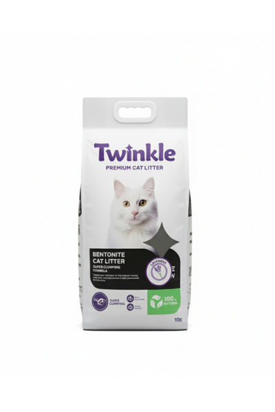Lavantalı Premium Bentonit Kedi Kumu – Aktif Karbonlu, Süper Topaklanan, Tozsuz ve Doğal Kedi Kumu