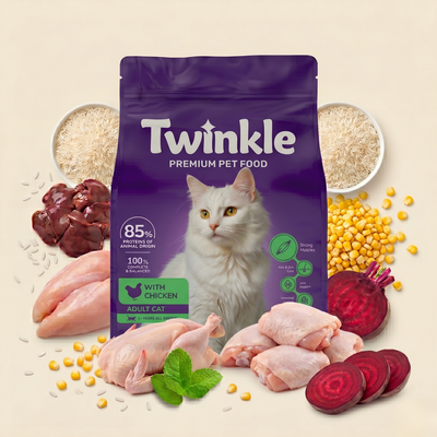Tavuklu Yetişkin Kedi Maması 1 Kg – Dengeli ve Lezzetli Formül