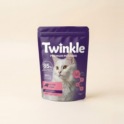 Twinkle Balıklı Kısırlaştırılmış Kedi Maması 1 Kg