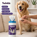 Twinkle Premium Islak Mendil 50 Adet - Golden Retriever pati temizliği