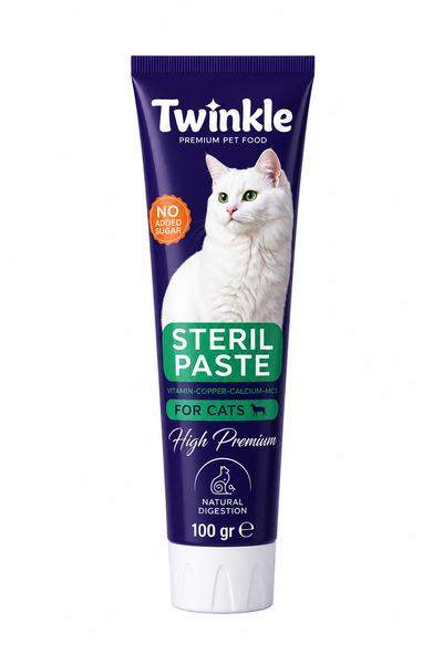 Twinkle Steril Paste Kedi Malt Macunu 100 gr - Kısırlaştırılmış Kediler İçin