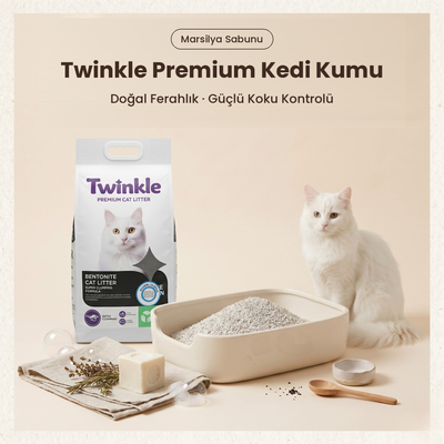 Kedi Kumu Marsilya Sabun Kokulu 10L – Doğal, Süper Topaklanan ve Koku Hapseden Kedi Kumu