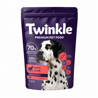Kuzulu Yetişkin Köpek Maması 1 Kg