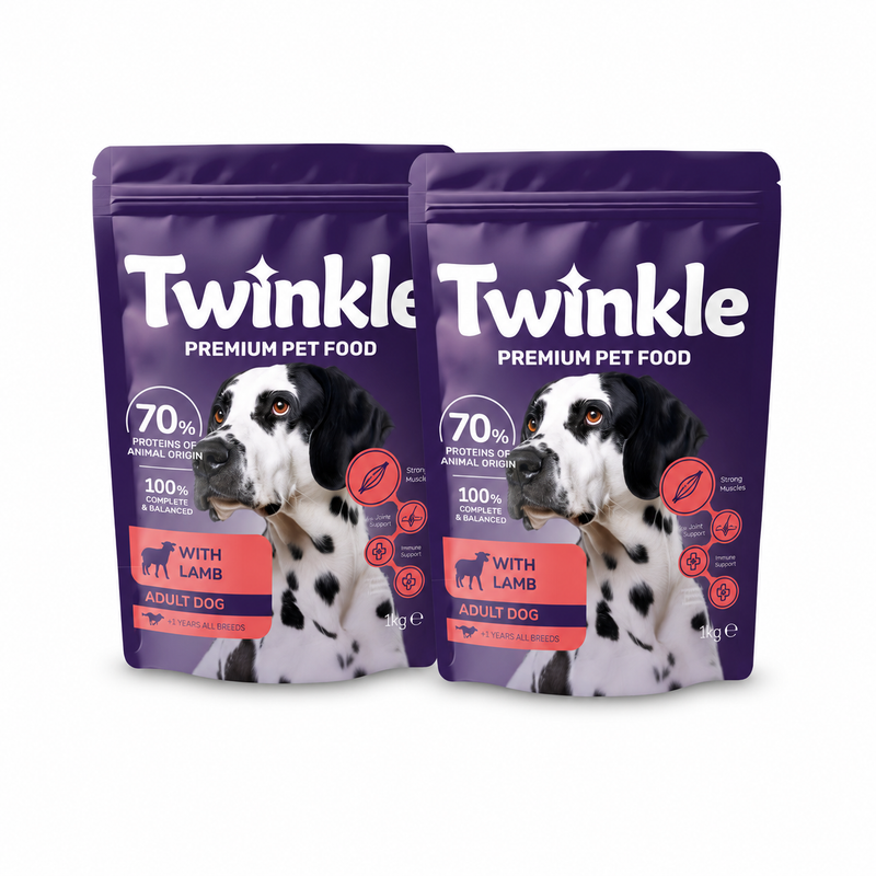 Kuzulu Yetişkin Köpek 1 Kg x 2 Adet Ekonomik Paket Köpek Maması