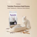 Lavantalı Premium Bentonit Kedi Kumu – Aktif Karbonlu, Süper Topaklanan, Tozsuz ve Doğal Kedi Kumu