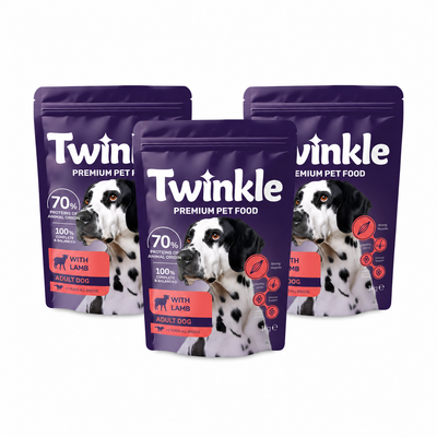 Kuzulu Yetişkin Köpek 1 Kg x 3 Adet Avantajlı Paket Köpek Maması